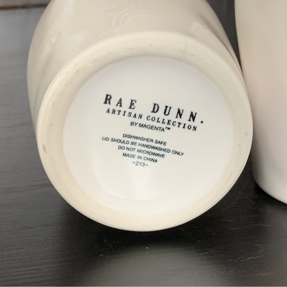 OIL & VINEGAR Rae Dunn Oil & Vinegar Ceramic Cruet Bottle Set - Picture 12 of 12